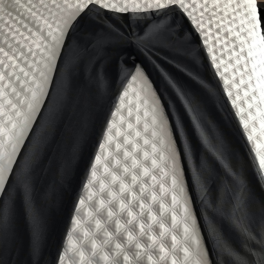 Gray dress pants